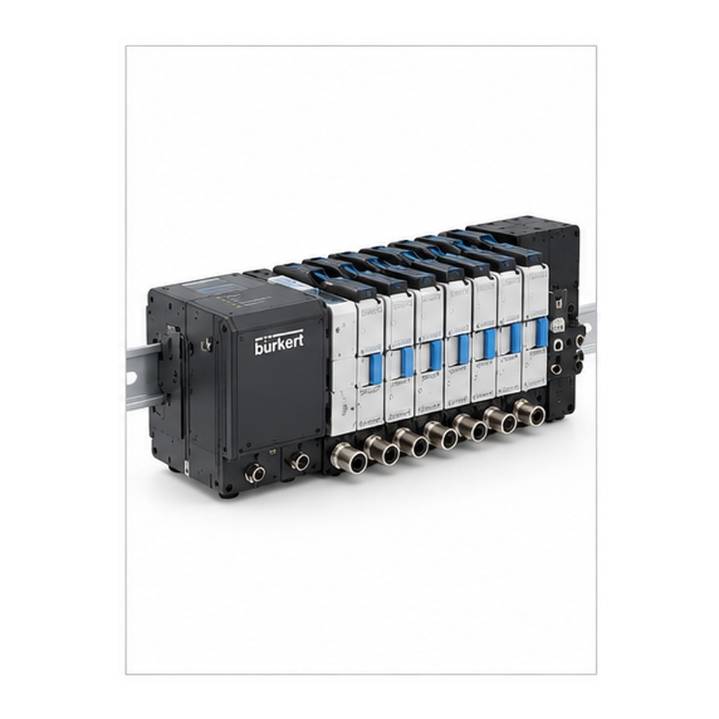 Bürkert Type 8652 AirLINE valve island for process automation