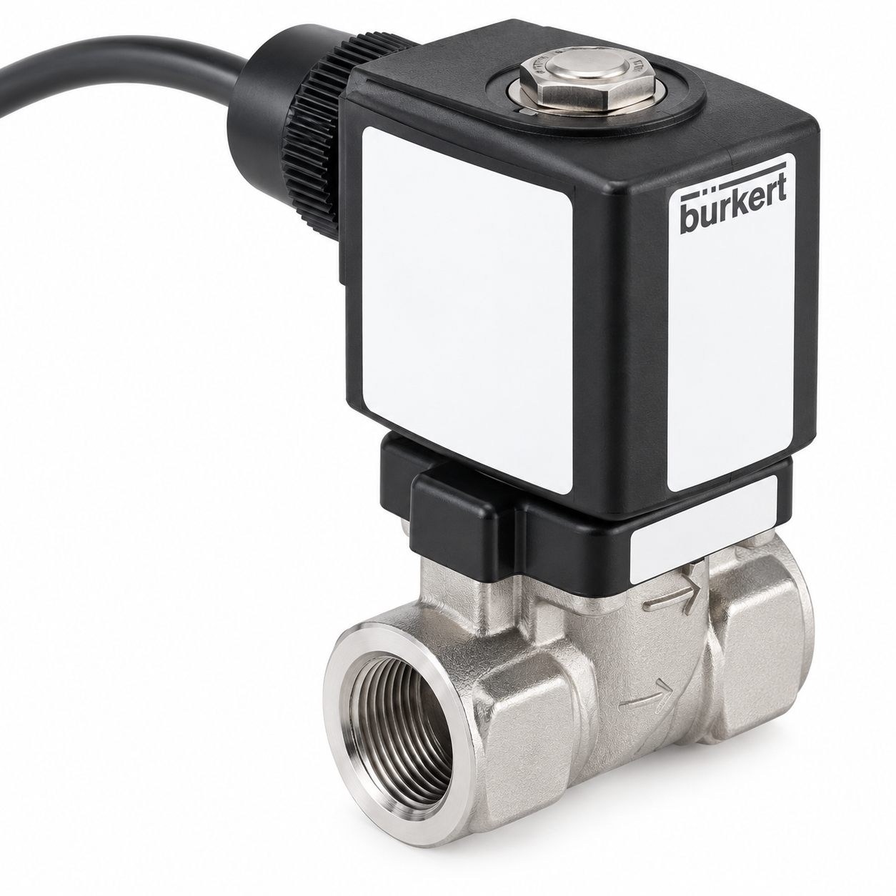 Bürkert Type 6213 EV servo-assisted 2/2-way diaphragm solenoid valve