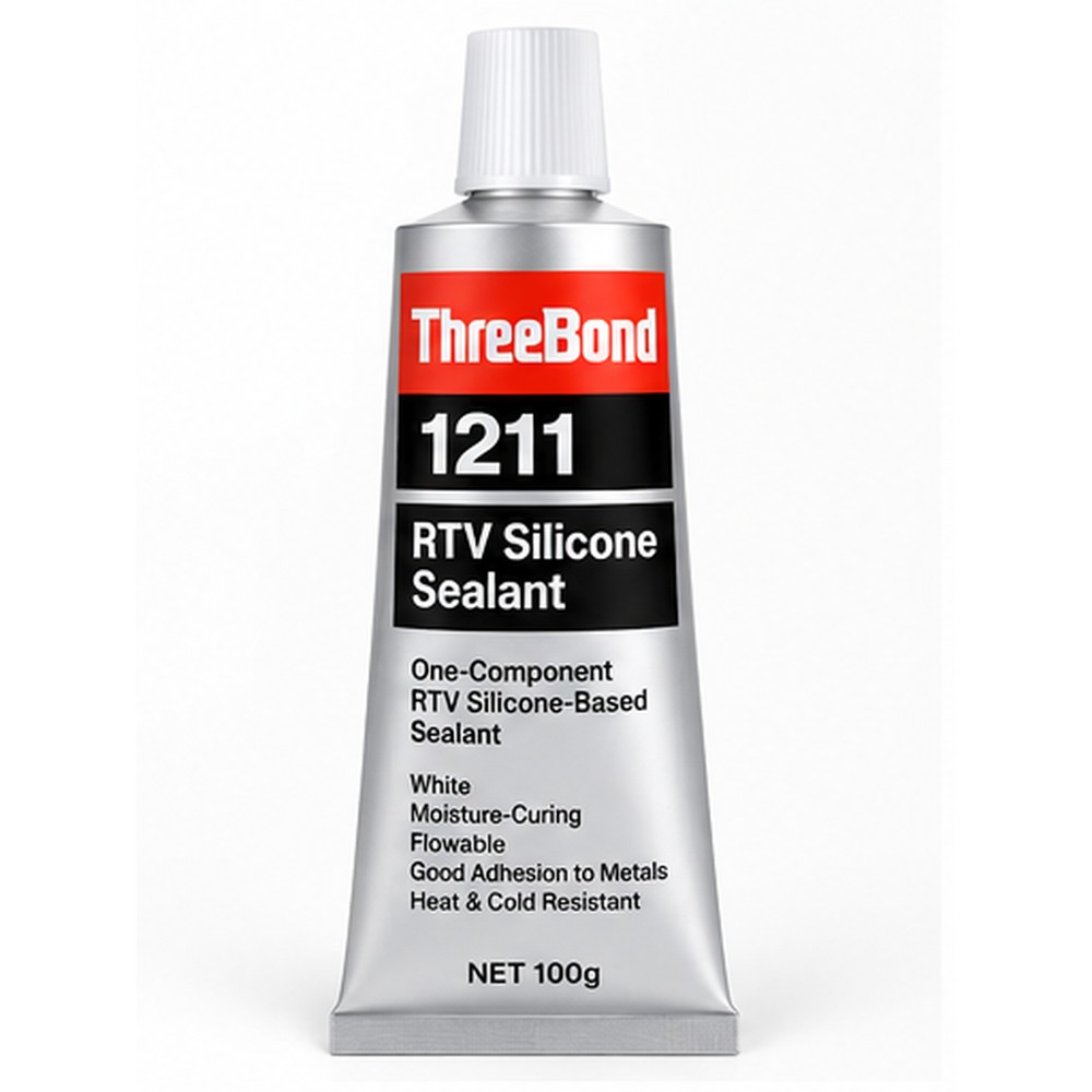 ThreeBond 1211 white RTV silicone sealant
