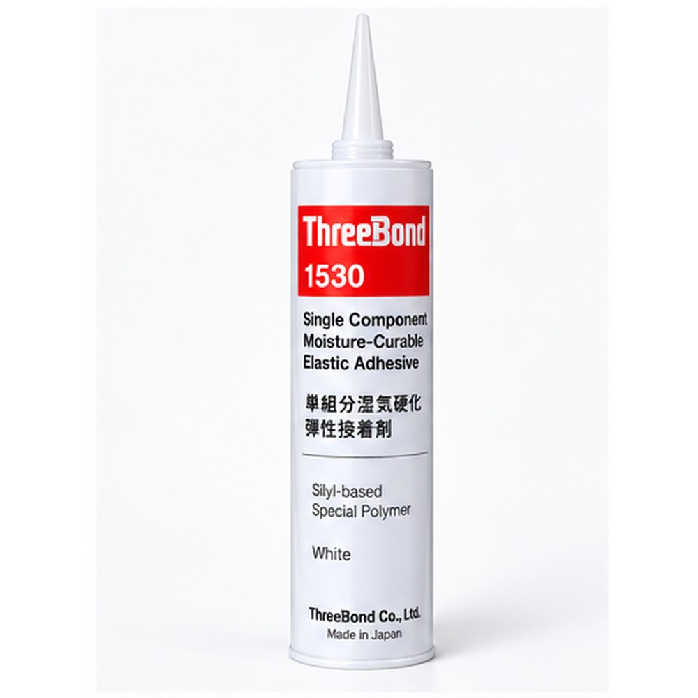 ThreeBond 1530 white moisture-curable elastic adhesive