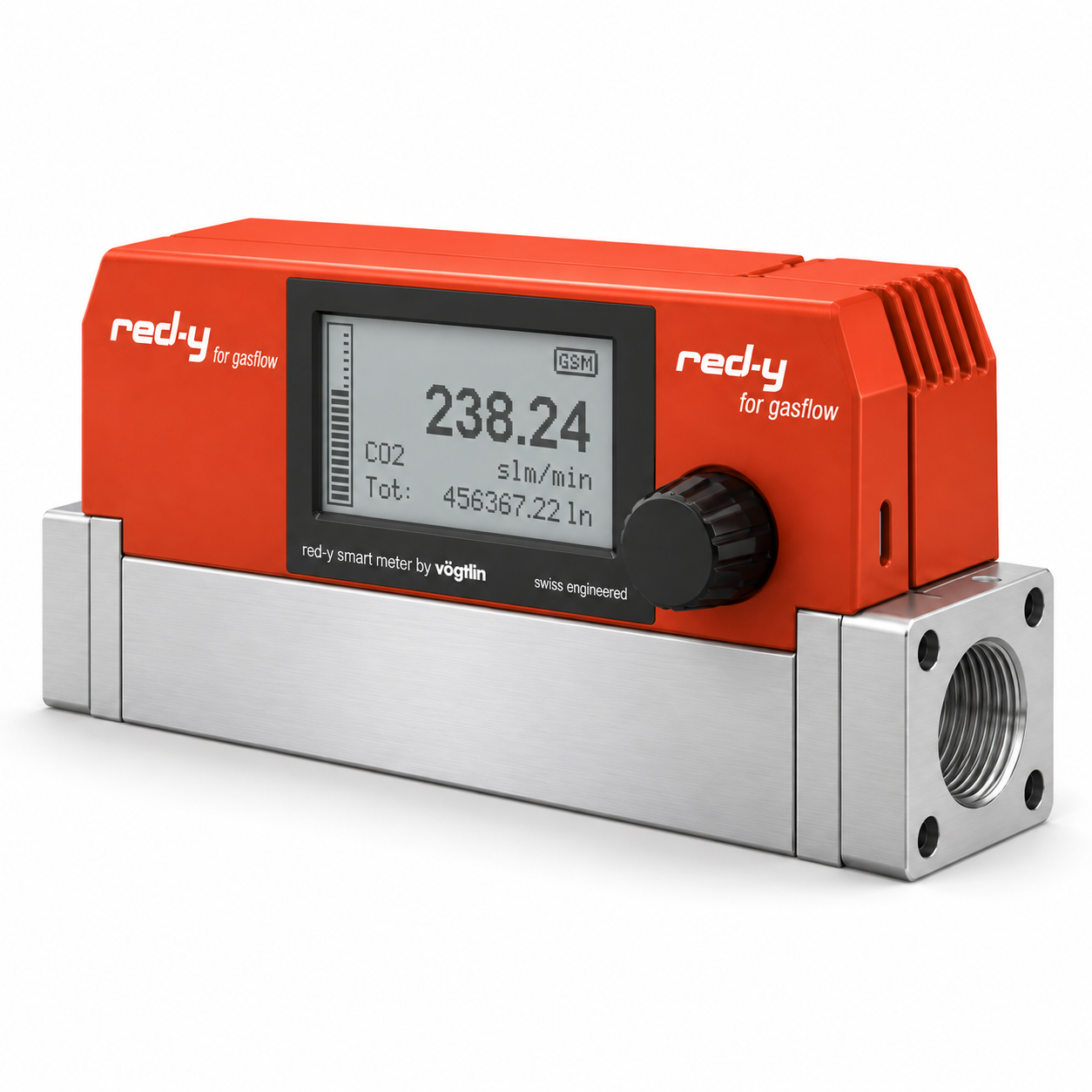 Vögtlin red-y smart meter GSM thermal mass flow meter for gases