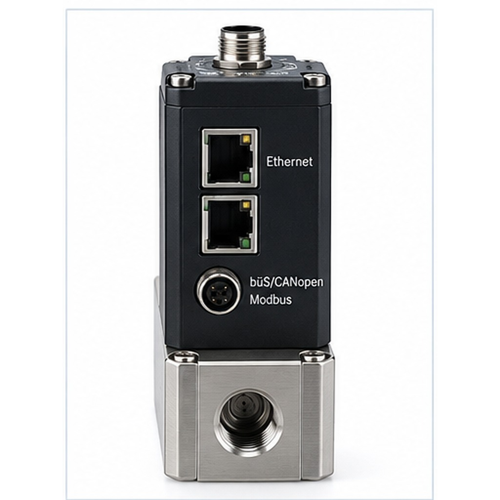 Bürkert Type 8741 mass flow controller and mass flow meter for gases