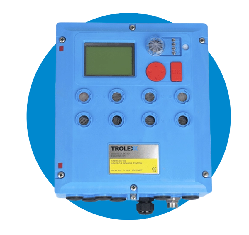 Original Eight-channel Environmental Gas Monitoring Station - TX9165 SENTRO 8