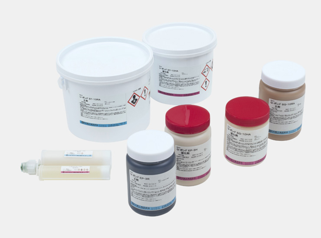 NIKKA SEIKO W, Q, U, B BOND Two-Component Epoxy Adhesive for Ingot Slicing