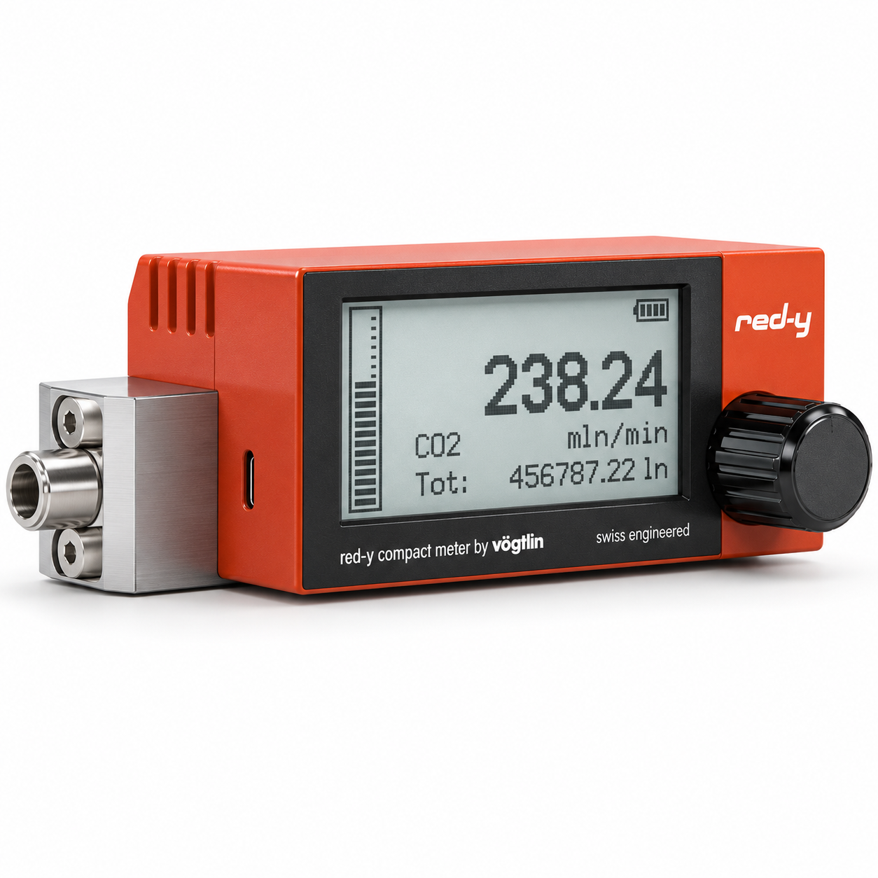 Vögtlin red-y compact meter GCM portable digital mass flow meter for gases