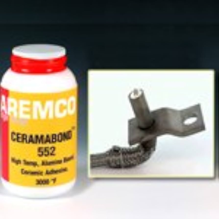 Aremco Ceramabond 552 High-Temperature Ceramic Adhesive for Ceramic and Metal Bonding
