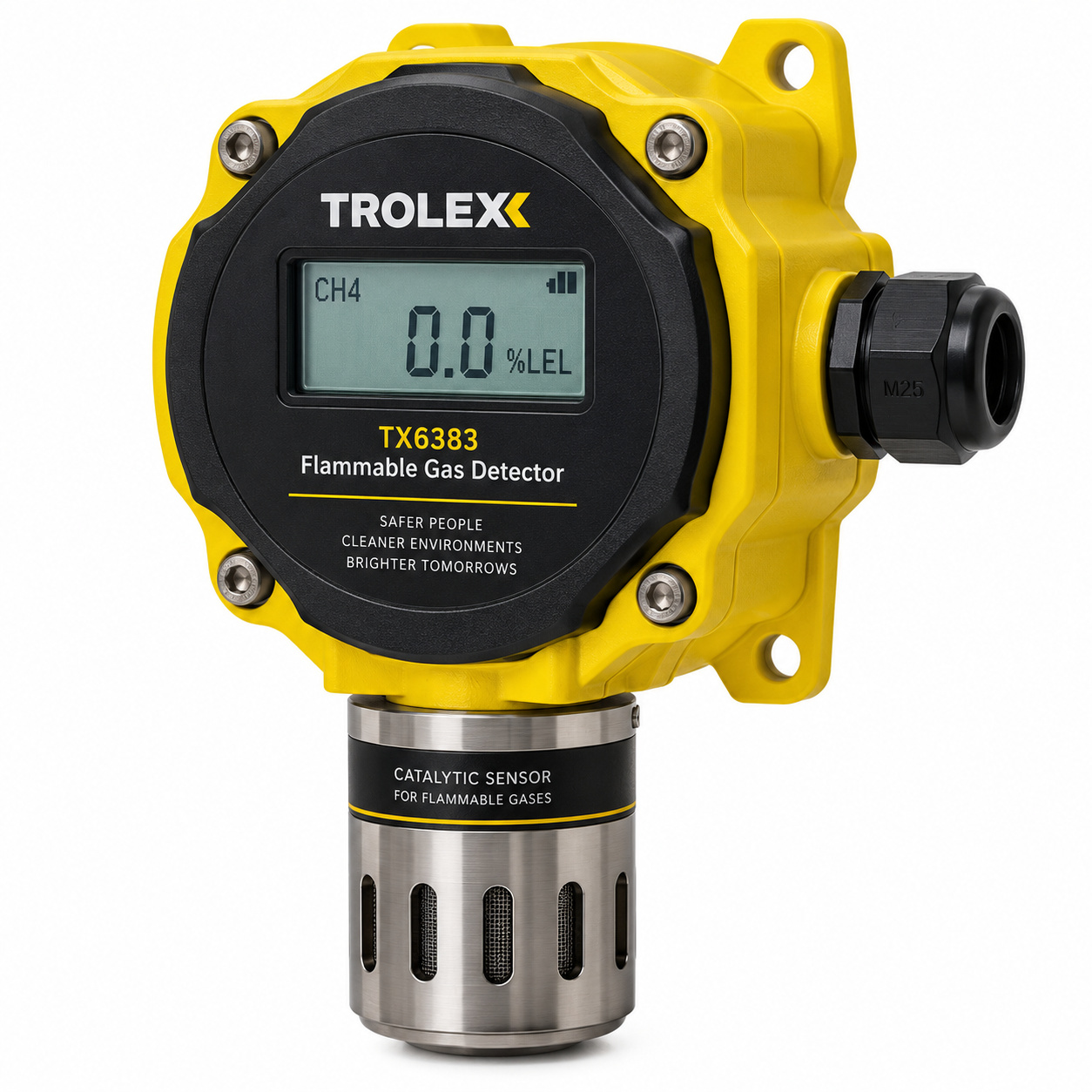 Trolex TX6383 fixed flammable gas detector with catalytic combustion sensor