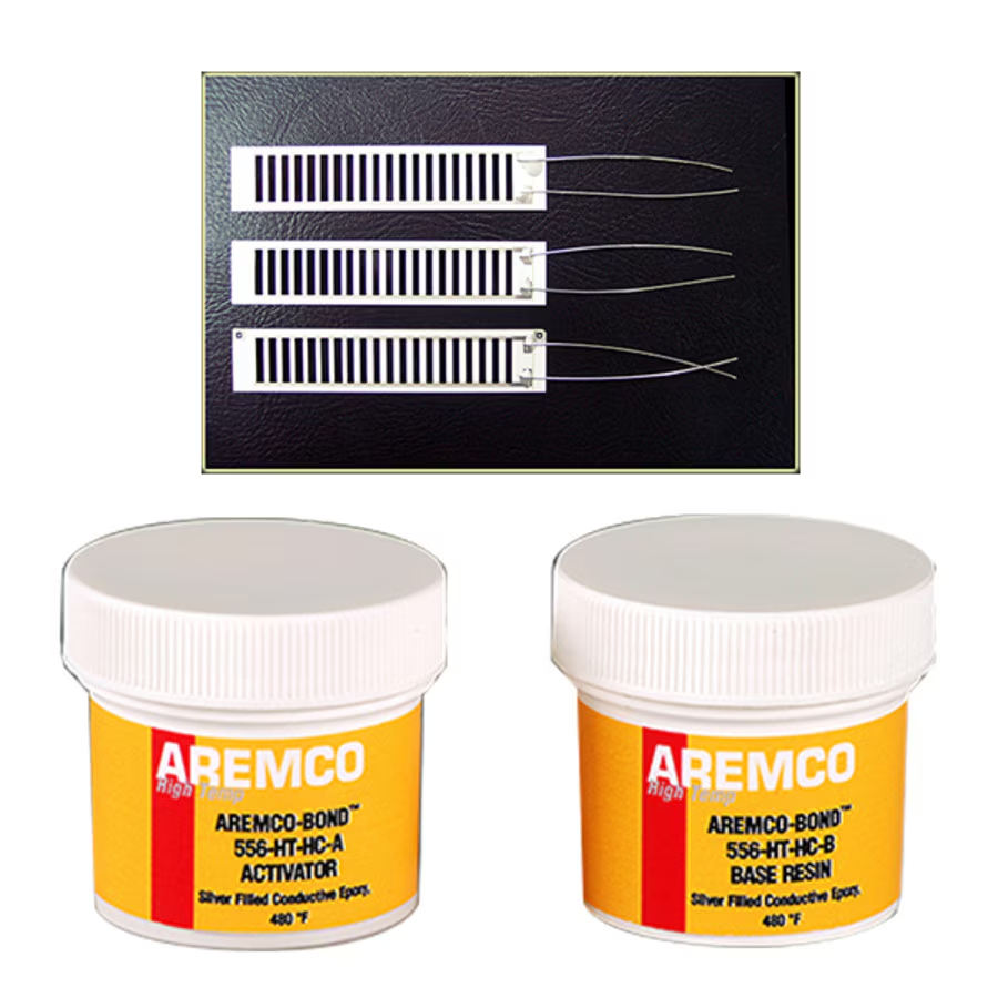 Aremco-Bond 556 Electrically Conductive Silver Filled Epoxy Adhesive